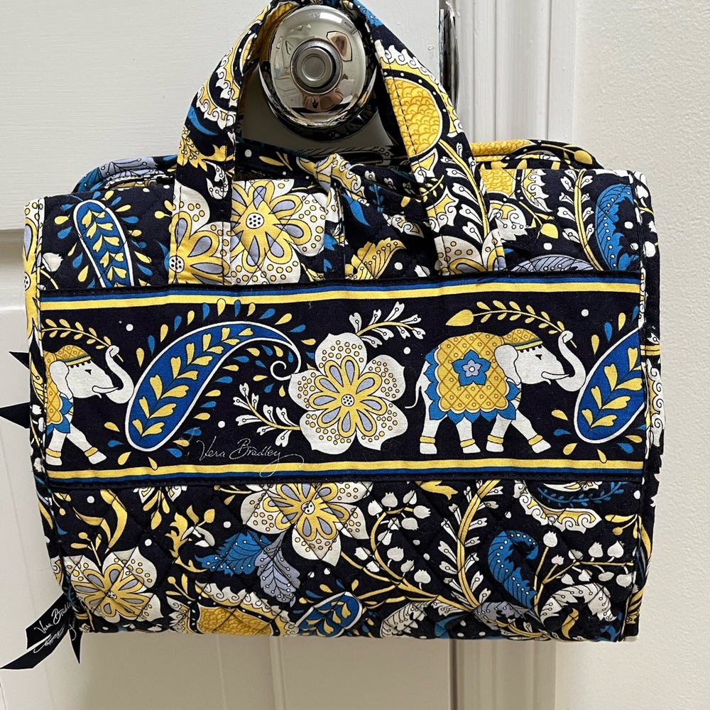 Vera Bradley hanging toiletry kit
